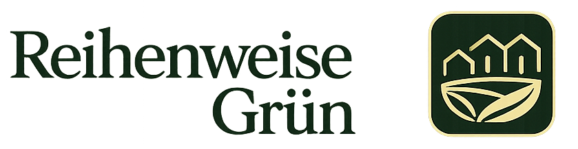 Reihenweise Grün